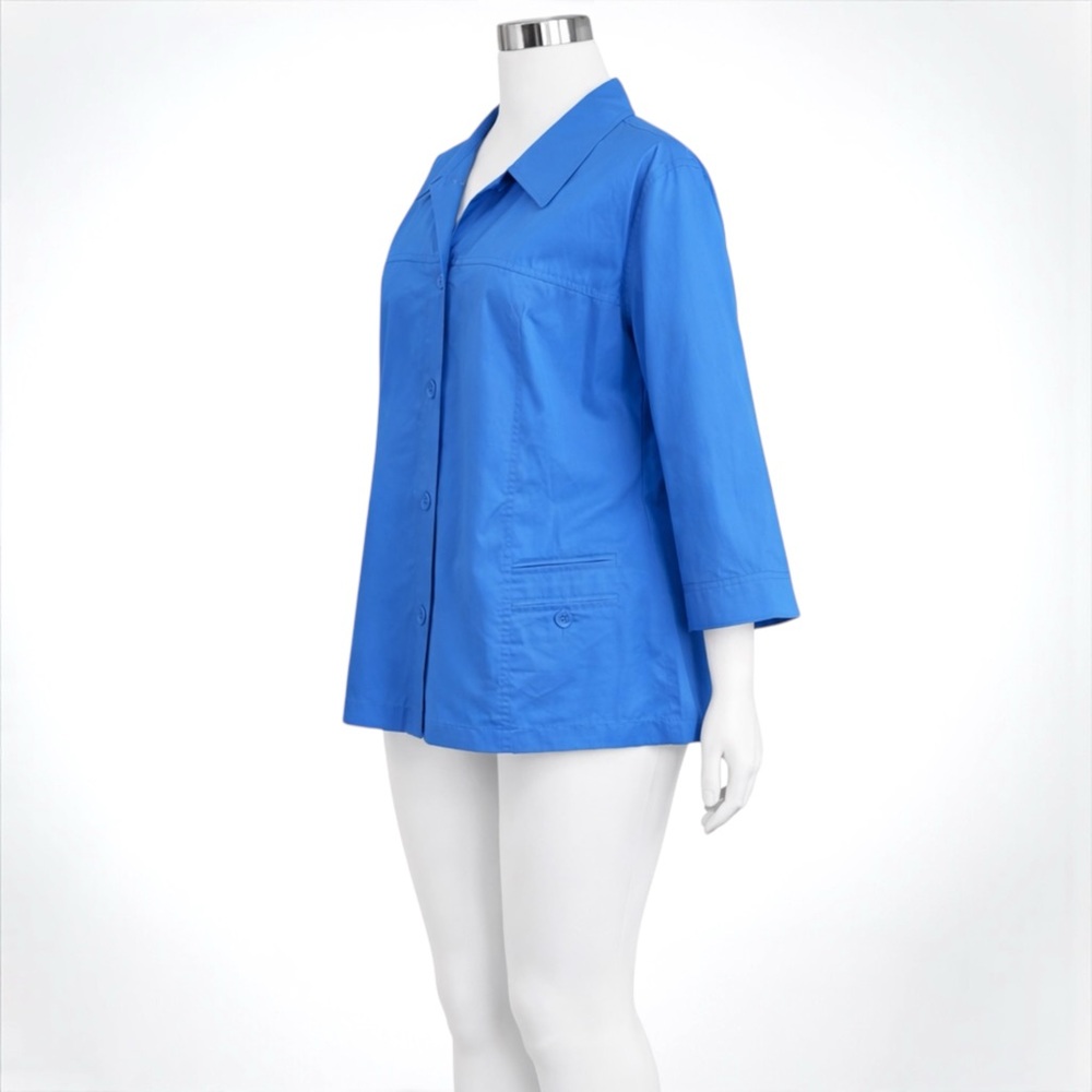 Dressbarn Vibrant Blue Blazer - Picture 5 of 10